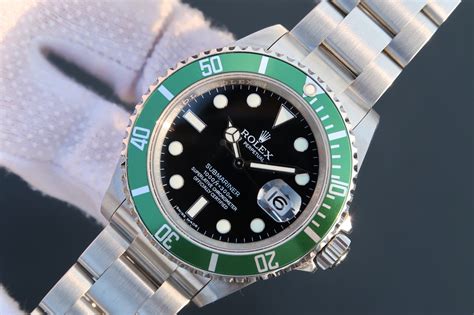 fake rolex green